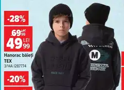 Carrefour Tex hanorac băieți Ofertă