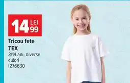 Carrefour Tex tricou fete Ofertă