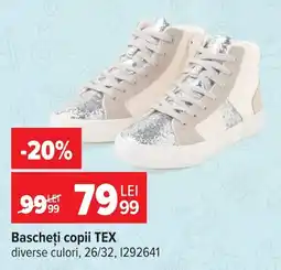 Carrefour Bascheți copii TEX Ofertă