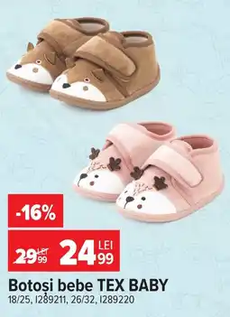 Carrefour Botoși bebe TEX BABY Ofertă
