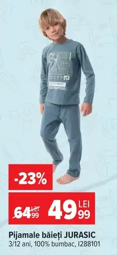 Carrefour Pijamale băieți JURASIC Ofertă