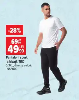 Carrefour tex pantaloni sport bărbați Ofertă