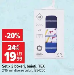 Carrefour Tex boxeri Ofertă