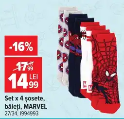 Carrefour Marvel șosete Ofertă