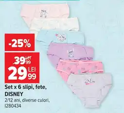 Carrefour Disney slipi Ofertă