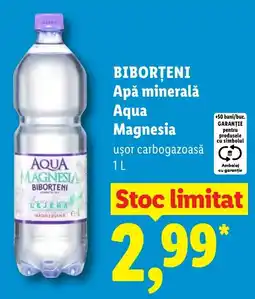 Lidl Biborteni apa minerala aqua magnesia Ofertă