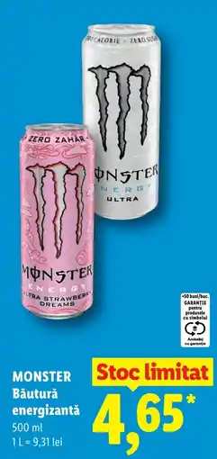 Lidl Monster băutură energizantă Ofertă