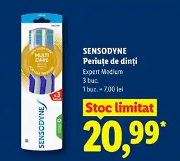 Lidl Sensodyne periute de dinți Ofertă