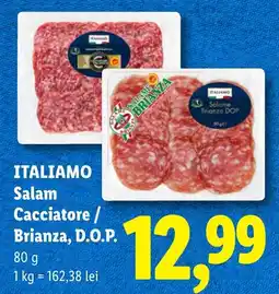 Lidl Itali amo salam cacciatore / brianza, d.o.p. Ofertă