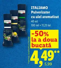 Lidl Italiamo pulverizator cu ulei aromatizat Ofertă