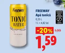 Lidl Freeway Apă tonică Ofertă
