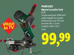 Lidl Parkside aparat ascuțire lanț Ofertă