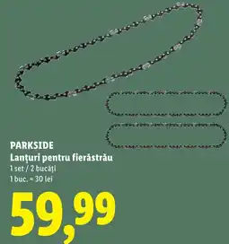 Lidl Parkside lanțuri pentru fierăstrău Ofertă