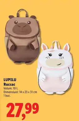 Lidl Lupilu rucsac Ofertă