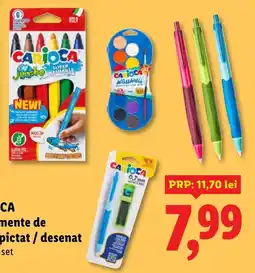 Lidl Carioca set de pictat / desenat Ofertă