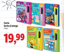 Lidl Carte Scrie și șterge Ofertă