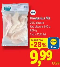 Lidl Pangasius file Ofertă
