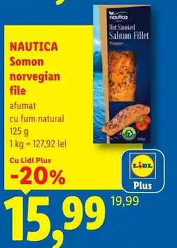 Lidl Nautica somon norvegian file Ofertă