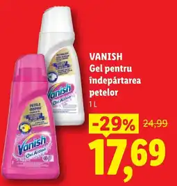 Lidl Vanish gel pentru îndepărtarea petelor Ofertă