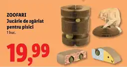 Lidl Zoofari jucărie de zgâriat pentru pisici Ofertă