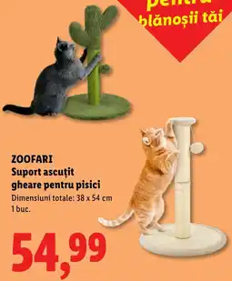 Lidl Zoofari Suport ascuțit gheare pentru pisici Ofertă