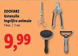 Lidl Zoofari ustensile îngrijire animale Ofertă