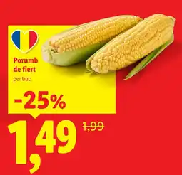 Lidl Porumb de fiert Ofertă
