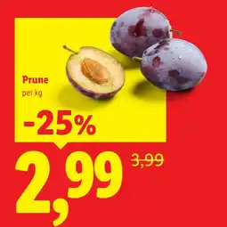 Lidl Prune Ofertă