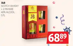Auchan J&B scotch whisky Ofertă