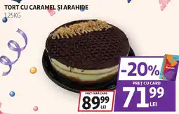 Auchan Auchan tort cu caramel și arahide Ofertă