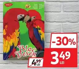 Auchan Daco bloc desen Ofertă