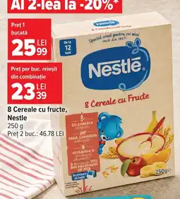 Carrefour Market Nestle 8 Cereale cu Fructe Ofertă
