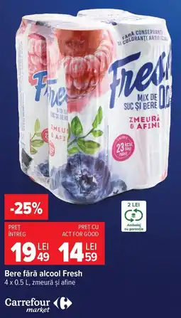 Carrefour Market Fresh Bere fără alcool Ofertă