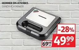 Auchan Heinner sandwich maker Ofertă