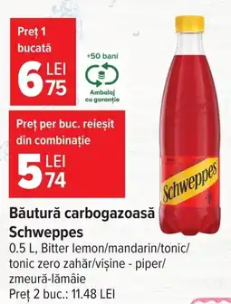 Carrefour Market Schweppes băutură car bogazoasă Ofertă