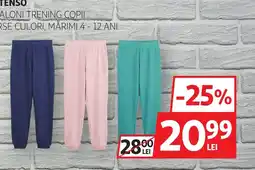 Auchan Tenso aloni trening copii Ofertă