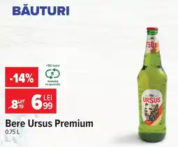 Carrefour Market Bere Ursus Premium Ofertă