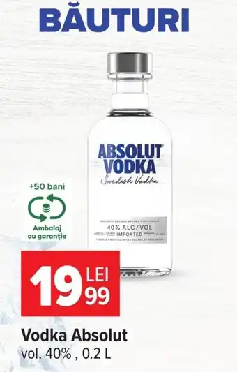 Carrefour Market Vodka Absolut Ofertă