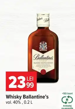 Carrefour Market Whisky Ballantine's Ofertă