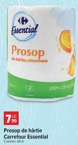 Carrefour Market Carrefour Essential Prosop de hârtie Ofertă