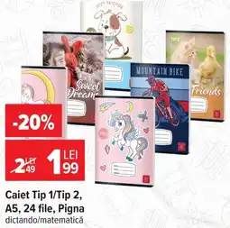 Carrefour Market Pigna caiet Ofertă