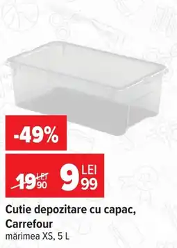 Carrefour Market Carrefour cutie depozitare cu capac Ofertă