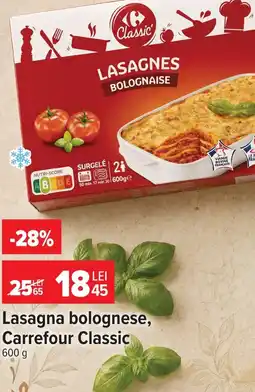 Carrefour Market Carrefour Classic Lasagna bolognese Ofertă