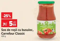 Carrefour Market Carrefour Classic Sos de roșii cu busuioc Ofertă