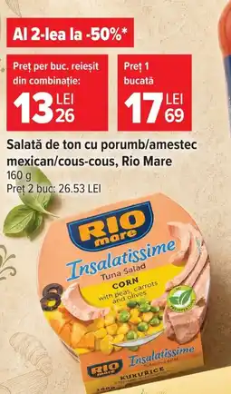 Carrefour Market Rio mare Insalatissime Ofertă