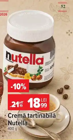 Carrefour Market Nutella Ofertă