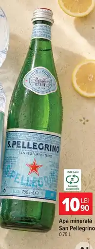 Carrefour Market Apă minerală San Pellegrino Ofertă