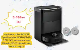 Media Galaxy Bosch aspirator robot spotless max bcrdw3bab Ofertă
