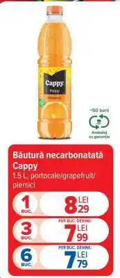 Carrefour Băutură necarbonatată Cappy Ofertă