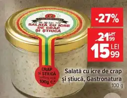 Carrefour Salată cu icre de crap și știucă Gastronatura Ofertă